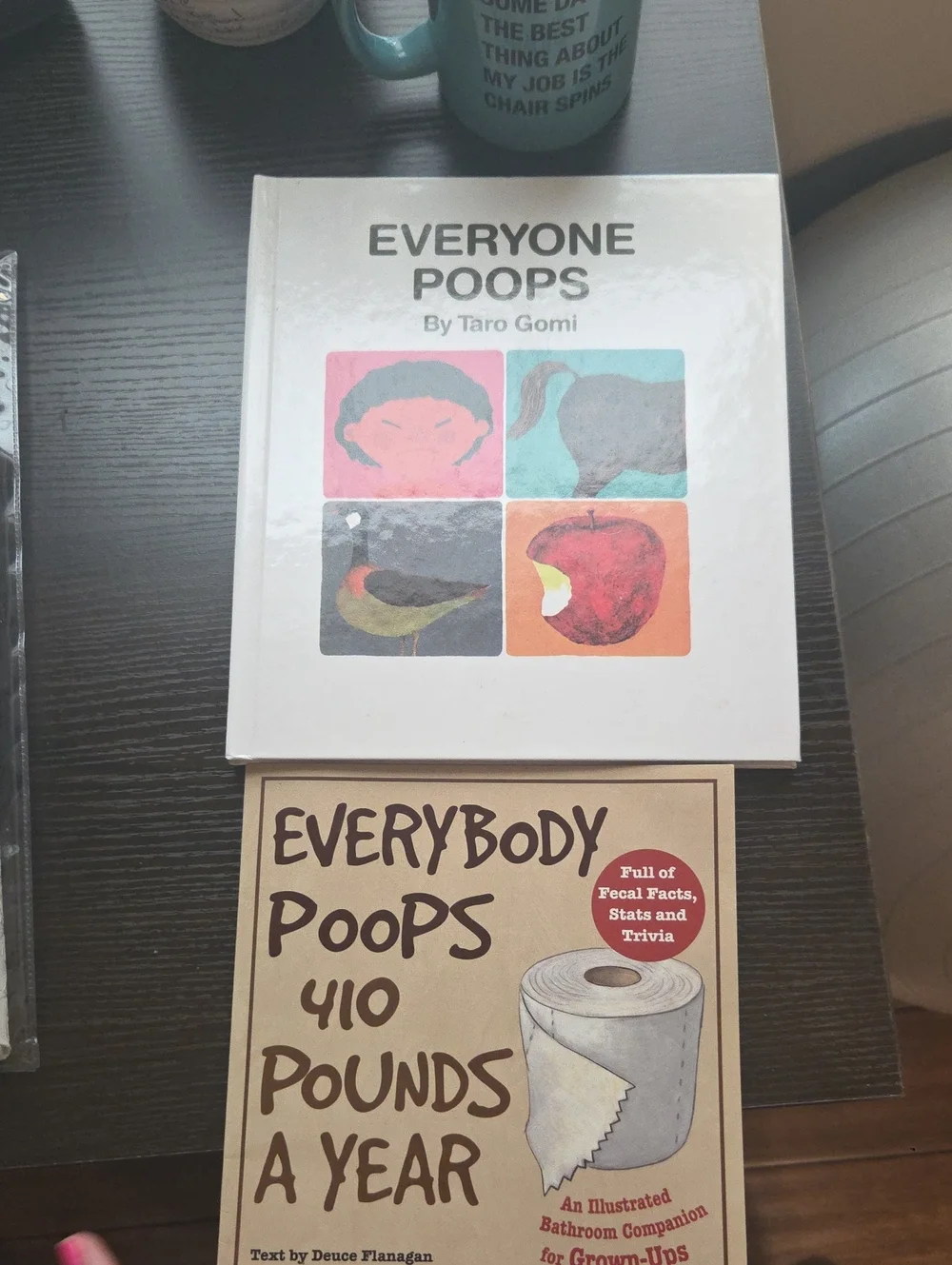 Everyone Poops by Taro Gomi — White Cover with Colorful Squares
